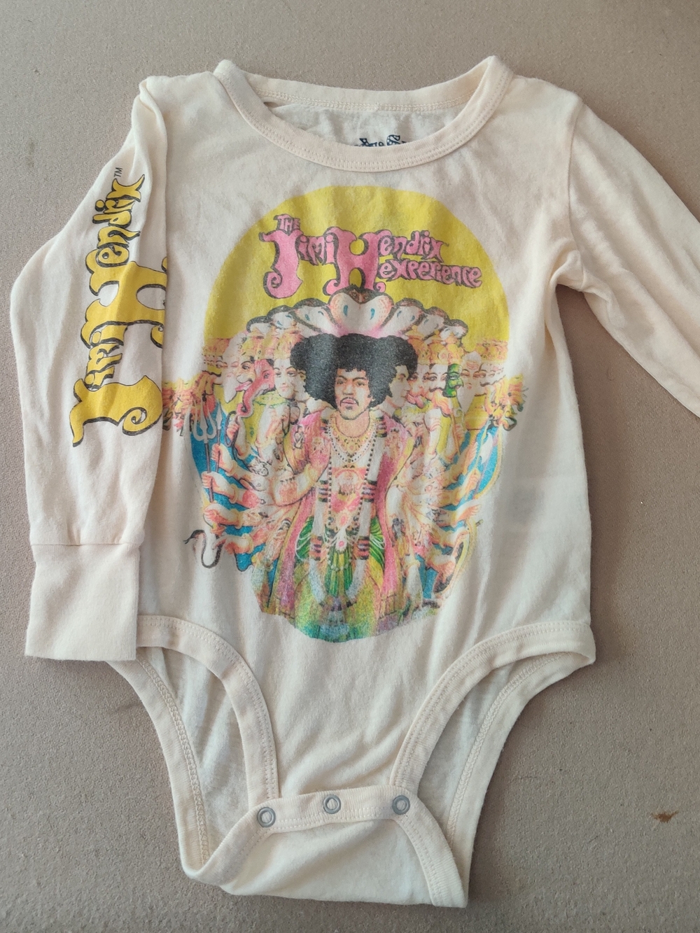 Rowdy Sprout Jimi Hendrix Experience Graphic One-Piece - Picture 2 of 7